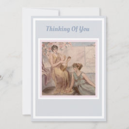 Cartão de Saudação Imprimível | Arte Clássica | Pe