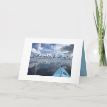 Cartão de saudação inspirado