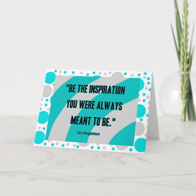 Cartão de saudação Inspiron (Frente)