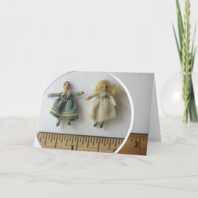 Cartão de Saudação Irma Park Dolls - Vazio (Frente)