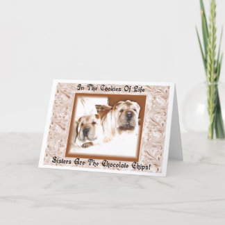 Cartão de Saudação Irmãs