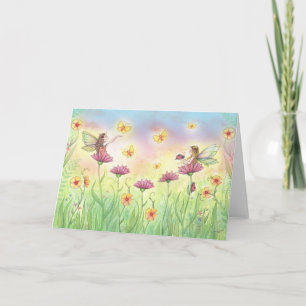 Cartão de Saudação Irmãs Fairy