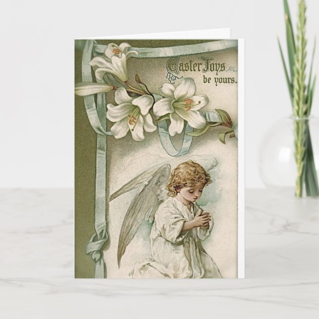 Cartão de Saudação: Joy Páscoa (Frente)