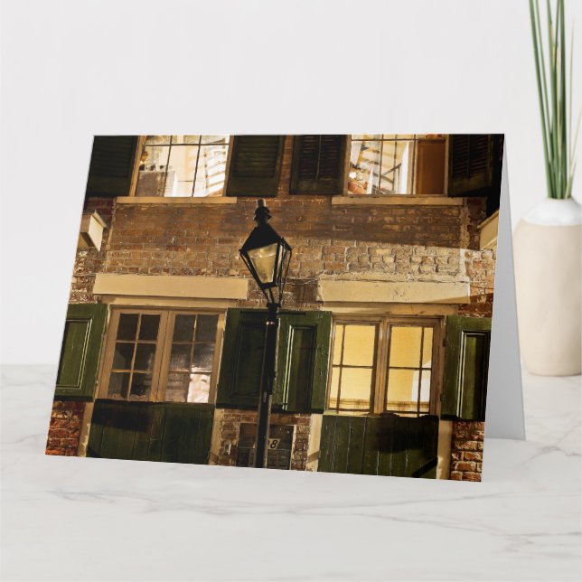 Cartão de saudação Jumbo FOGADO (Frente)