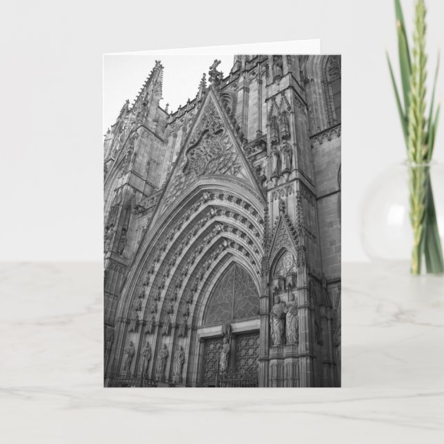 Cartão de Saudação La Catedral (Frente)