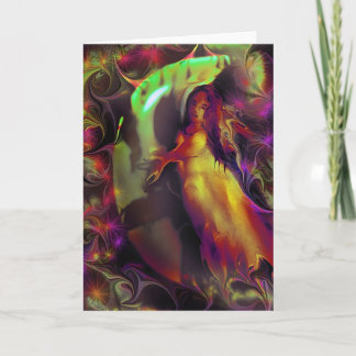 Cartão de saudação La Luna