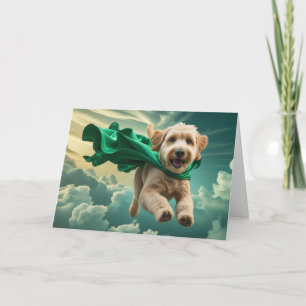 Cartão de Saudação Labradoodle
