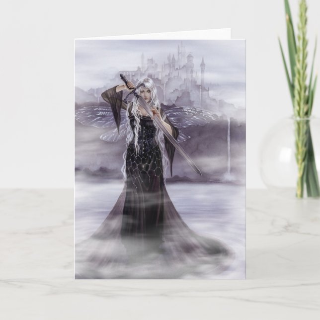 Cartão de Saudação Lady Avalon (Frente)