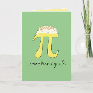 Cartão de Saudação Lemon Meringue Pi