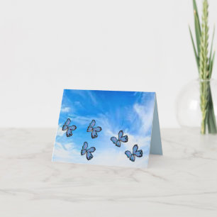 cartão de saudação: Liberdade no céu