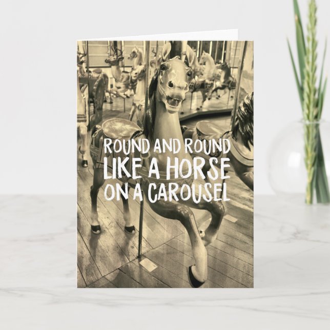 Cartão de Saudação LIFE-RIDE (Frente)