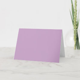 Cartão de Saudação Lilac