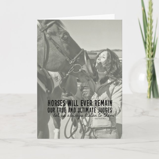 Cartão de Saudação LISTEN (Frente)