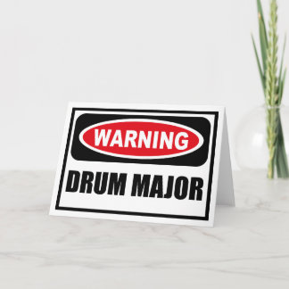 Cartão de Saudação MAIOR DRUM