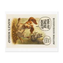 Cartão de Saudação Maldito de Maple Hollow!