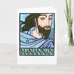 Cartão de Saudação Manannán