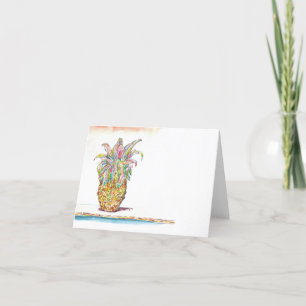 Cartão de Saudação "Maui Pineapple"