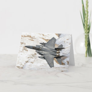 Cartão de Saudação McDonnell Douglas F-15 Eagle
