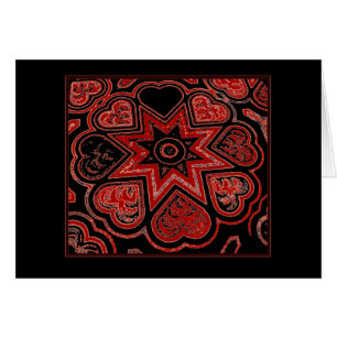 Cartão de Saudação 'Meu Coração'