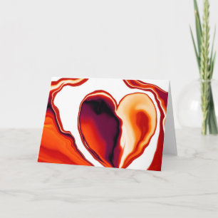 Cartão de saudação Molten Heart_1