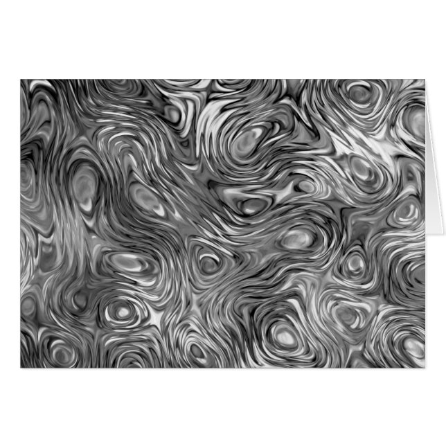 Cartão de saudação Molten impressão (Frente Horizontal)