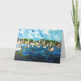 Cartão de Saudação nº 1 do Put-n-Bay Lake Erie Pai