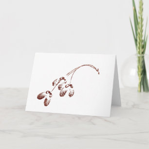 Cartão de Saudação Nacional "Sementes de Mapeament