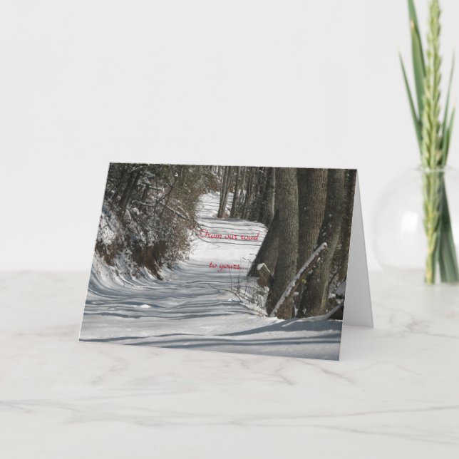 Cartão de Saudação - Natal - (Frente)