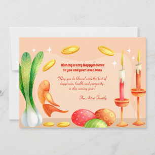 Cartão de Saudação Nowruz