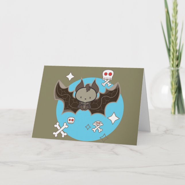 Cartão de saudação padrão 7'' x 5'' com envelope (Frente)