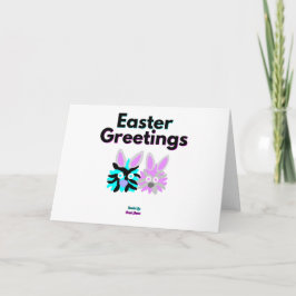 Cartão de Saudação Padrão Horizontal para Felpudos