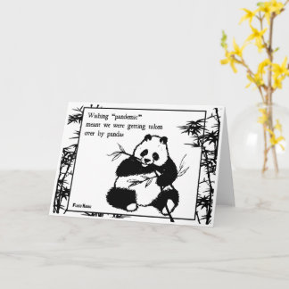 Cartão de Saudação Pandêmica