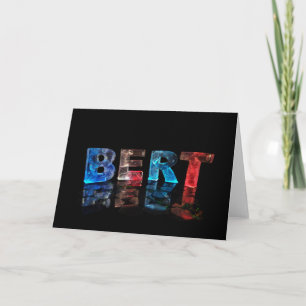 Cartão de Saudação para Bert