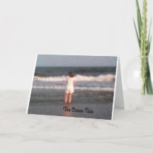 Cartão de saudação para encorajamento/mudança de v