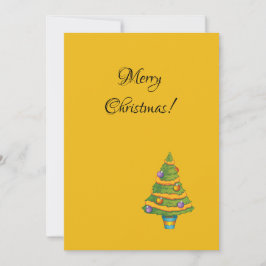 Cartão de saudação para férias