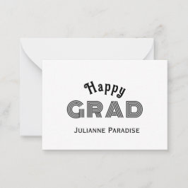 Cartão De Saudação Para Graduação