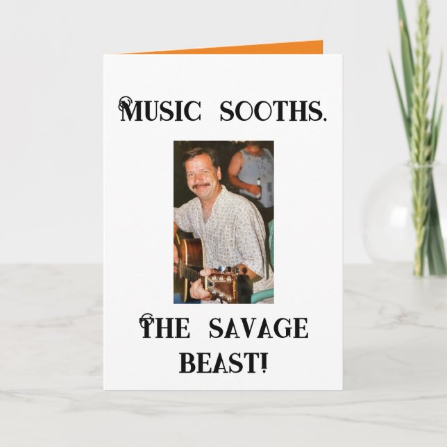 Cartão de saudação para mostrar a alguém especial  (Frente)