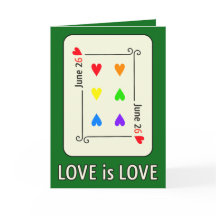 Cartão de Saudação para o Dia da Igualdade de casa