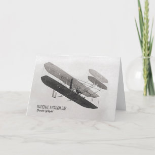 Cartão de Saudação para o Dia Nacional da Aviação