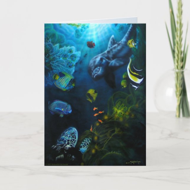 Cartão de Saudação para o Oceano-Mãe (Frente)