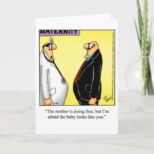 Cartão de Saudação para Parabéns Engraçados