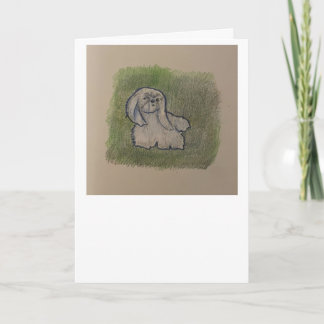 Cartão de Saudação Pekingese