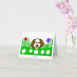 Cartão de Saudação Pequeno Pup N Play