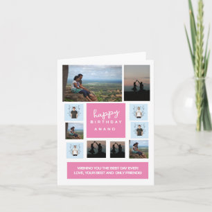 Cartão de Saudação Personalizado Dobrável