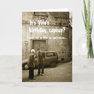 Cartão de saudação personalizável de aniversário d