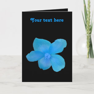 Cartão de Saudação Personalizável de Begonia A