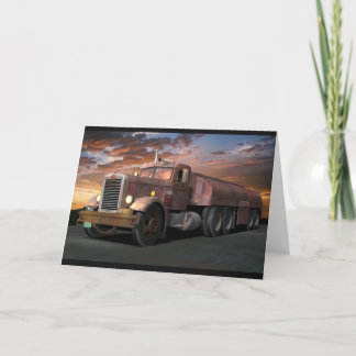 Cartão de Saudação Peterbilt "Duel Truck"