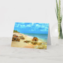 Cartão de Saudação Pillory Beach