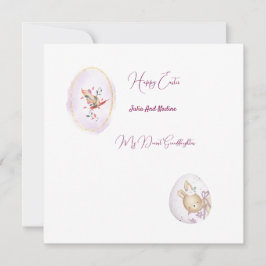 Cartão de saudação plano