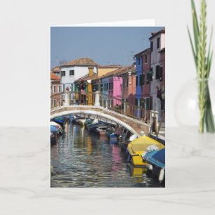Cartão de Saudação: Ponte Burano